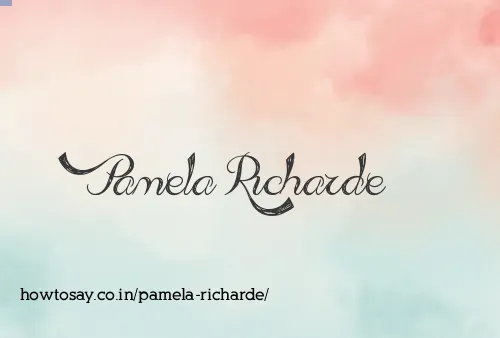 Pamela Richarde