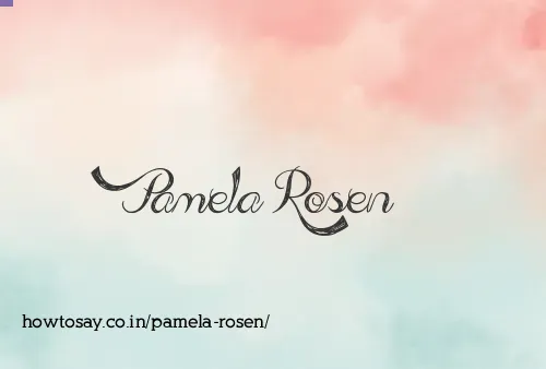Pamela Rosen