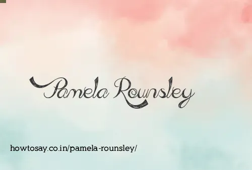 Pamela Rounsley
