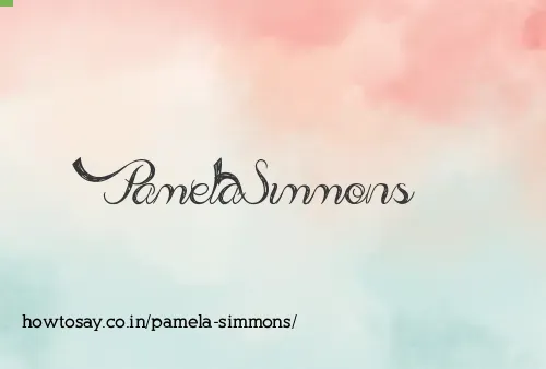 Pamela Simmons