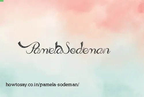Pamela Sodeman