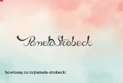 Pamela Strobeck