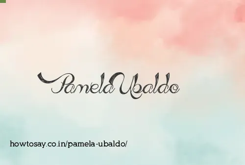 Pamela Ubaldo