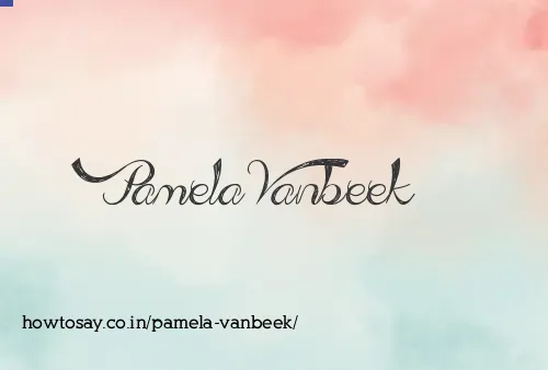 Pamela Vanbeek