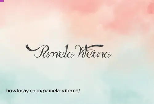 Pamela Viterna