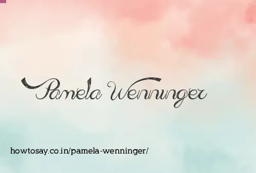 Pamela Wenninger