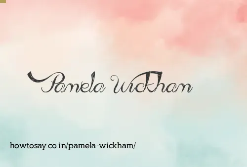 Pamela Wickham