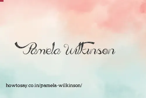 Pamela Wilkinson