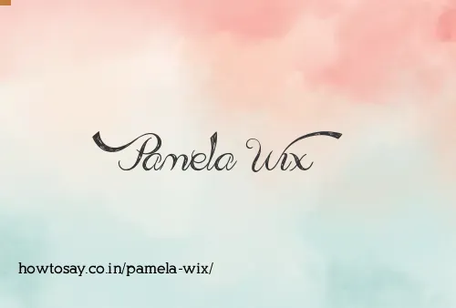 Pamela Wix