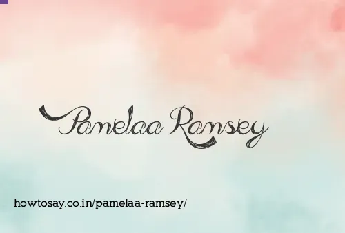 Pamelaa Ramsey
