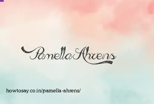 Pamella Ahrens
