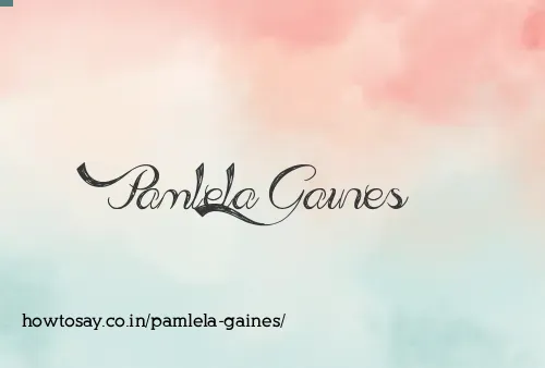 Pamlela Gaines