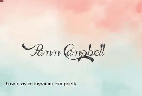 Pamm Campbell