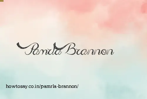 Pamrla Brannon