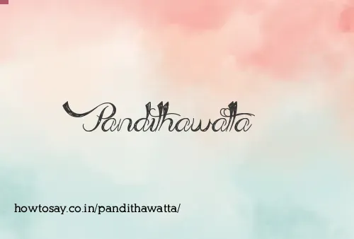 Pandithawatta