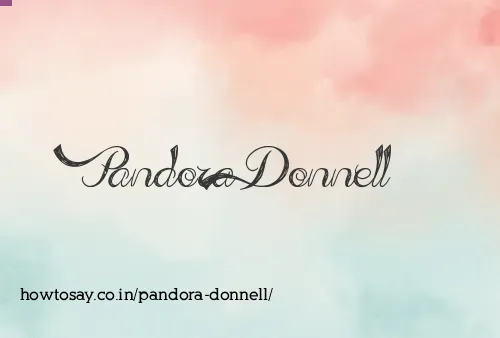 Pandora Donnell