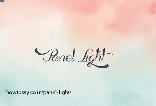 Panel Light