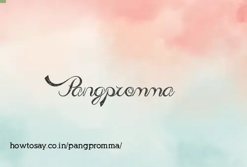 Pangpromma