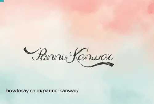 Pannu Kanwar