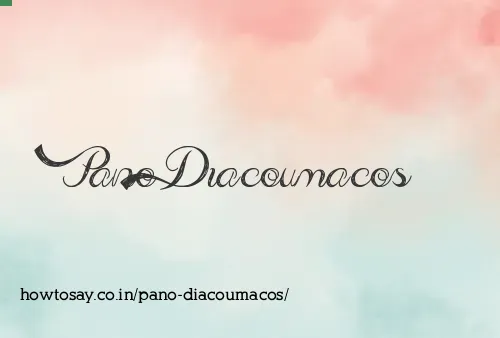 Pano Diacoumacos