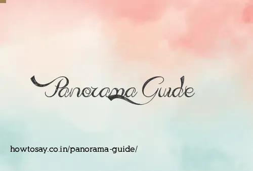 Panorama Guide
