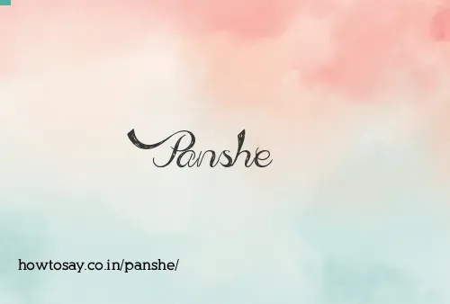 Panshe