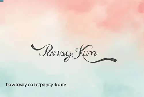 Pansy Kum