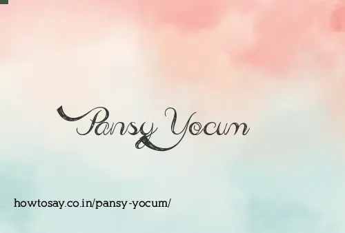 Pansy Yocum