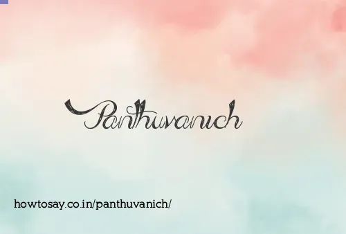 Panthuvanich