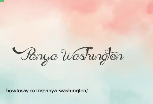 Panya Washington