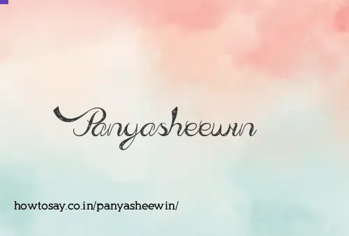 Panyasheewin