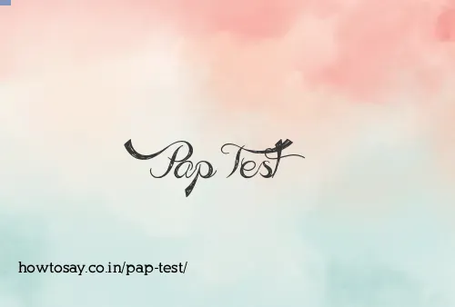 Pap Test