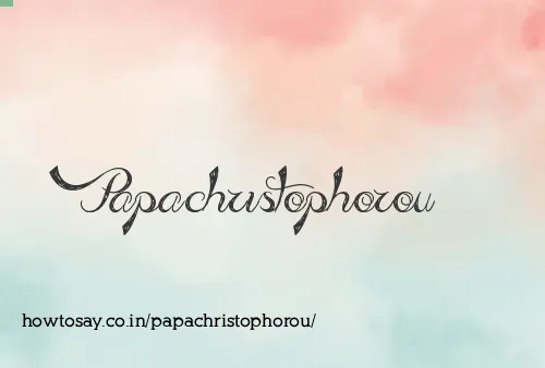 Papachristophorou