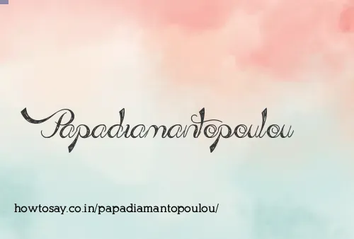 Papadiamantopoulou