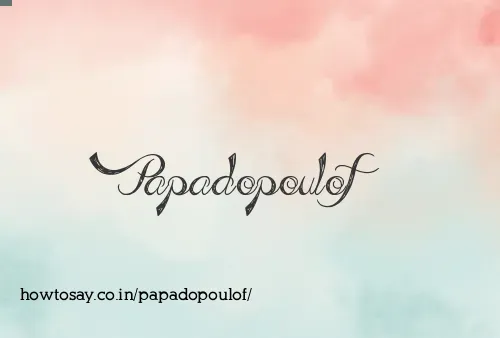 Papadopoulof