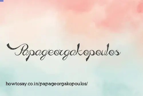 Papageorgakopoulos