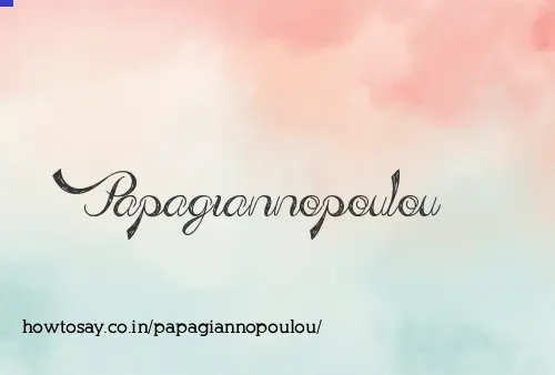 Papagiannopoulou