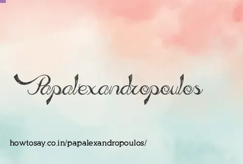 Papalexandropoulos