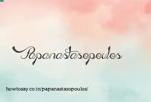 Papanastasopoulos