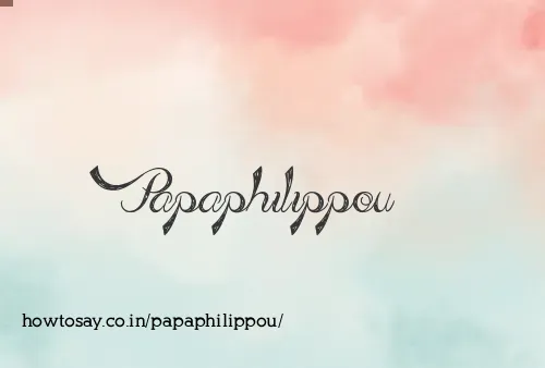 Papaphilippou