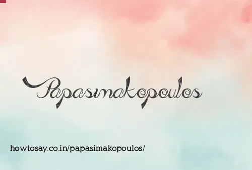 Papasimakopoulos
