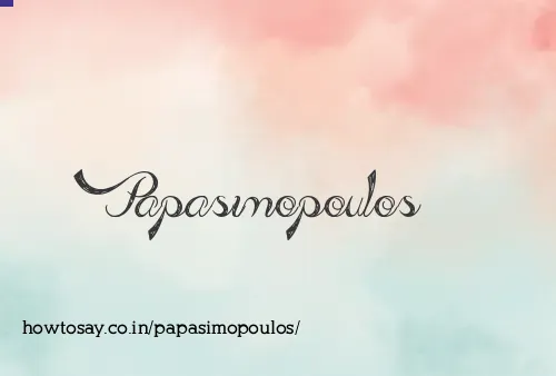 Papasimopoulos