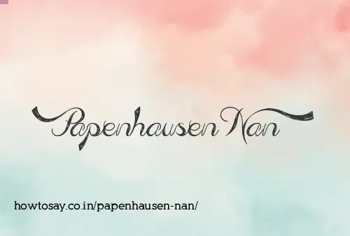 Papenhausen Nan