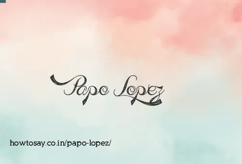 Papo Lopez