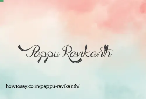 Pappu Ravikanth