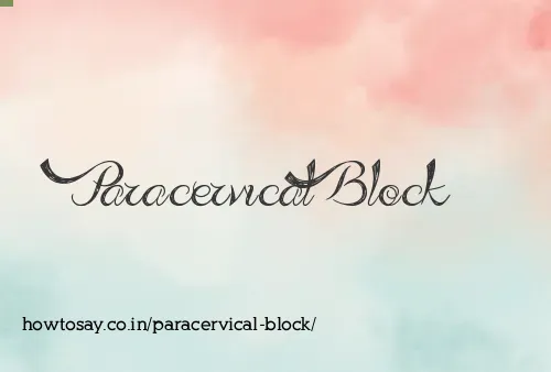 Paracervical Block