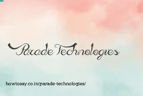 Parade Technologies