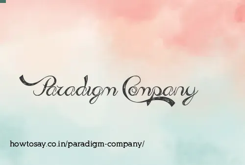 Paradigm Company