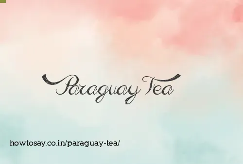 Paraguay Tea