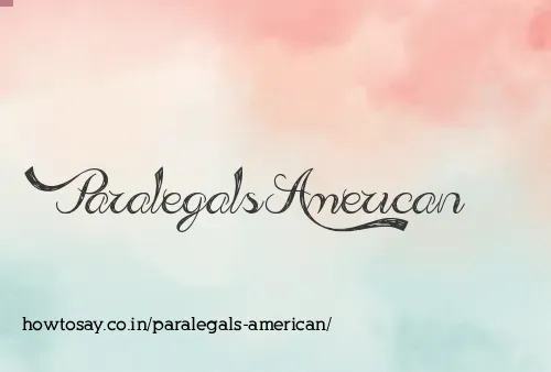 Paralegals American